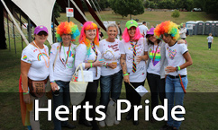 Herts Pride Flags